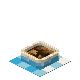 Light Blue Food Bowl