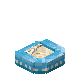 Light Blue Pet Bed