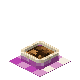 Magenta Food Bowl