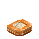 Orange Pet Bed