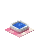 Pink Water Bowl