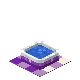Purple Water Bowl