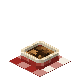 Red Food Bowl