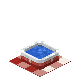 Red Water Bowl