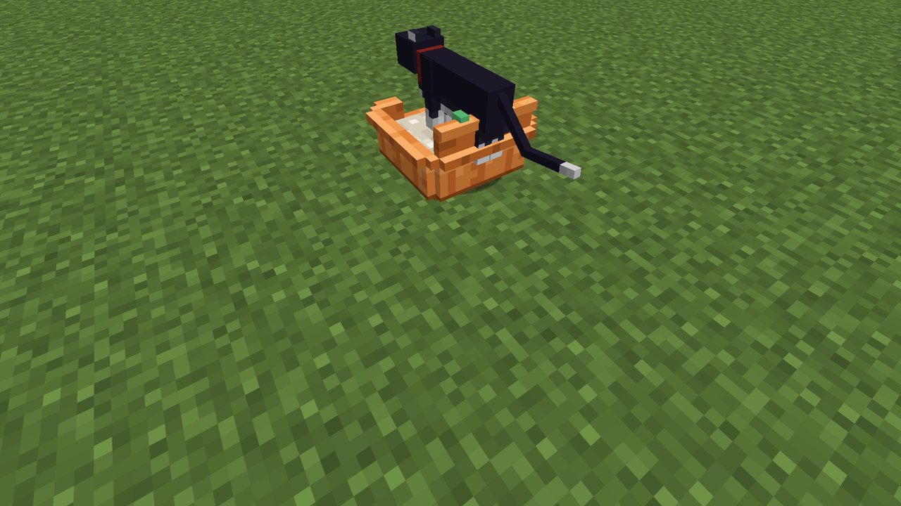 A cat using a litter box